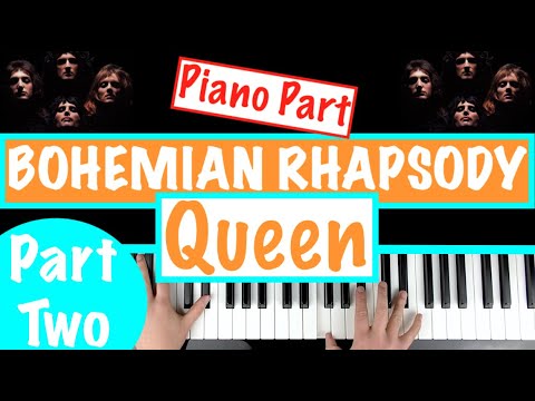 How to play BOHEMIAN RHAPSODY - Queen (Part 2) Piano Chords Accompaniment Tutorial