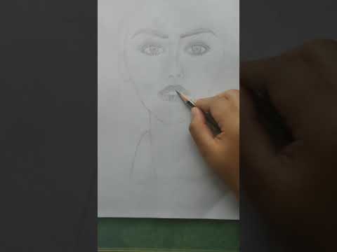 Pencil drawing of Mai Davika Hoorne
