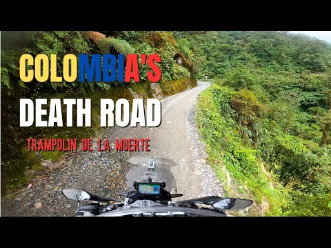 COLOMBIA'S DEATH ROAD|TRAMPOLIN DE LA MUERTE |Colombia's Most Terrifying Road/Colombia's Deadly Road