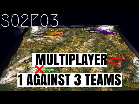 R.U.S.E. Multiplayer: 1 Against 3 Teams - S02E03