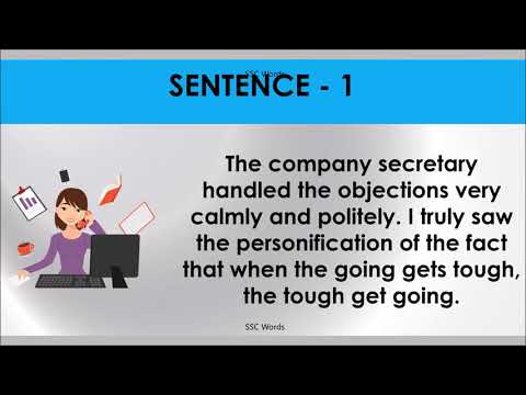 WHEN THE GOING GETS TOUGH, THE TOUGH GET GOING Idiom  566 # Meaning and five sentences # SSC Words