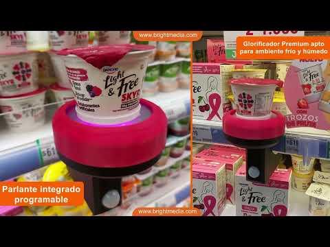 Glorificador Premium BrightMedia Light&Free Danone Jumbo