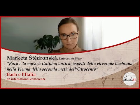 Bach e l'Italia – Markéta Stedronska: Bach e la musica italiana antica