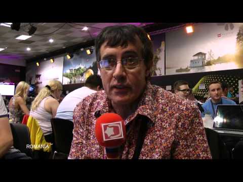 Eurovision 2015 Press Centre reaction to Romania's first rehearsal