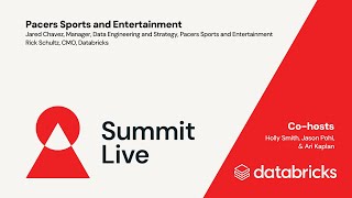 Pacers Sports and Entertainment and Databricks