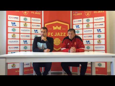 FC Jazz - AC Oulu lehdistötilaisuus