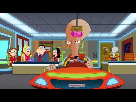 American Dad - Flying directly into the sun!