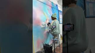 Download lagu Airbrush on walls. Magic mp3