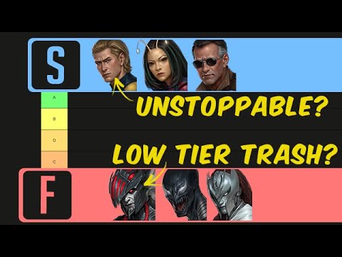 20 BEST TBA Teams Ranked 2025 (1st to 20th) - Marvel Future Fight