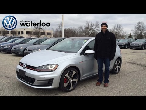 2016 VW GTI Review in Reflex Silver at Volkswagen Waterloo with Robert Vagacs
