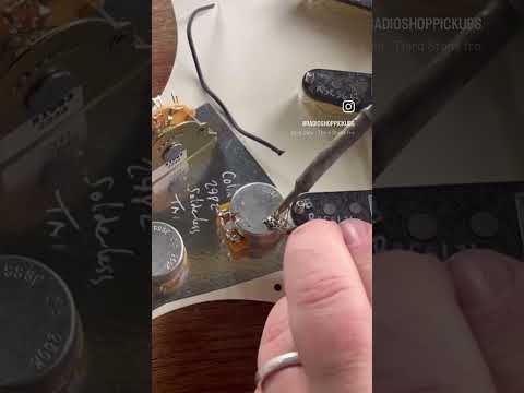 Guitar soldering’s a hot business! Wiring up a guard for Colin 😊 #fender #guitar #strat  #guitarist