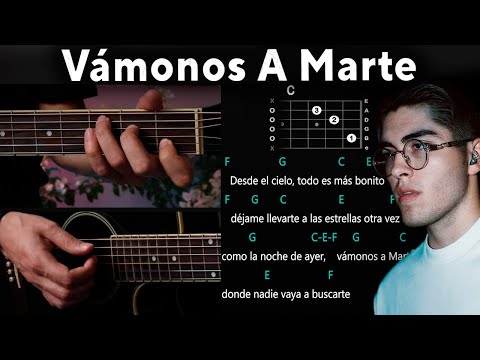 Vámonos A Marte - Kevin Kaarl GUITARRA Tutorial / DEMO | Acordes