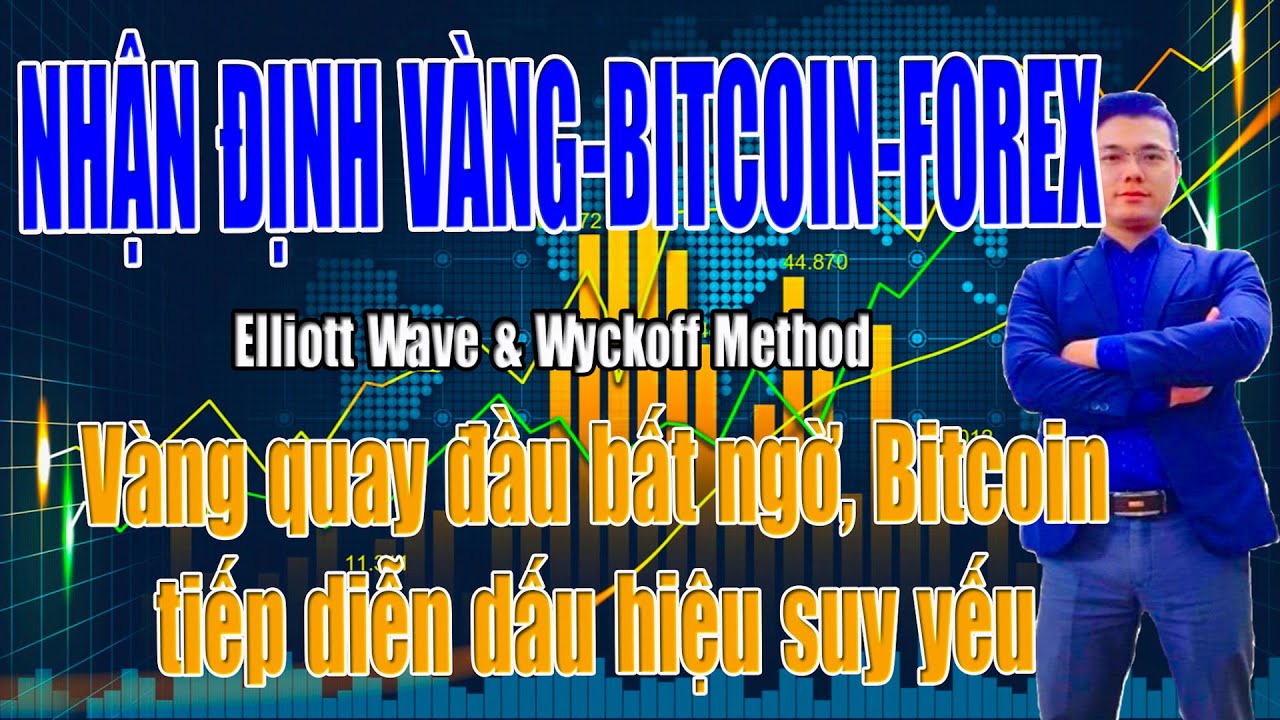 NHẬN ĐỊNH VÀNG - BITCOIN - FOREX: Vàng quay đầu đầy bất ngờ, Bitcoin tiếp diễn sự suy yếu