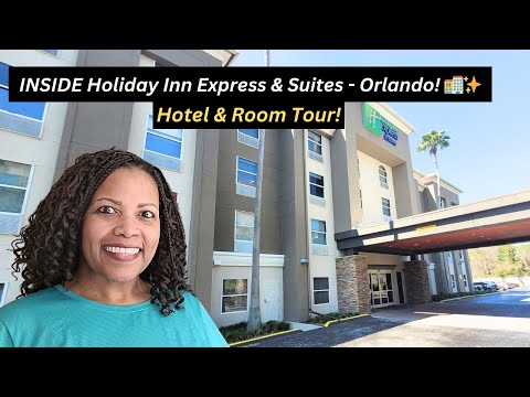 Holiday Inn Express & Suites Orlando International Airport | Hotel & Room Tour!