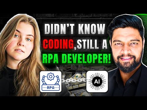 Didn't know Coding, Still a RPA Developer