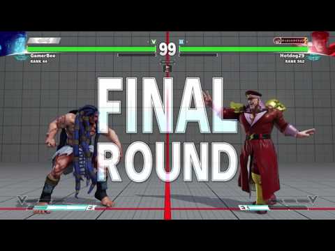 【スト5】（シーズン2） GamerBee （ネカリ） VS Hotdog29 （ベガ） 対戦
