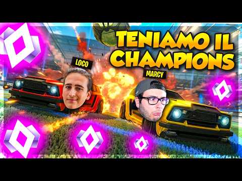 NON MOLLIAMO IL CHAMPIONS! - ROAD TO CHAMPIONS Rocket League