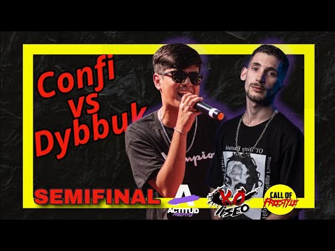 DYBBUK vs CONFI: SEMIFINAL | REGIONAL ACTITUD FREESTYLE | Rango 2 🇦🇷 | Koliseo FT Call Of Freestyle