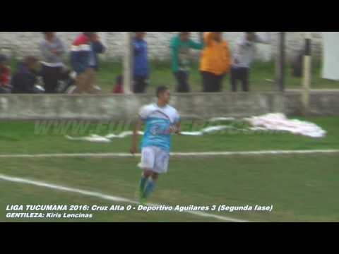 LIGA TUCUMANA 2016: Deportivo Aguilares visitió y derrotó a Cruz Alta en el inicio de la fase 2