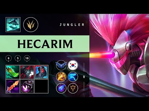 Hecarim Jungle vs Sylas - KR Diamond Patch 25.24