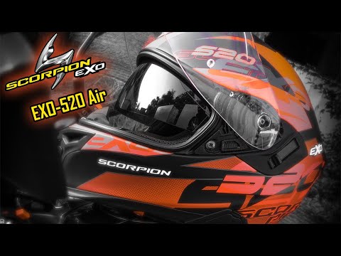 Scorpion Exo-520 Air Review Deutsch Testfahrt Bewertung I 4K