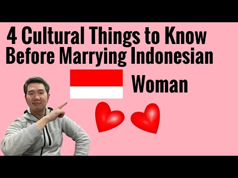 4 Cultural Rules to Know Before Marrying Indonesian Woman