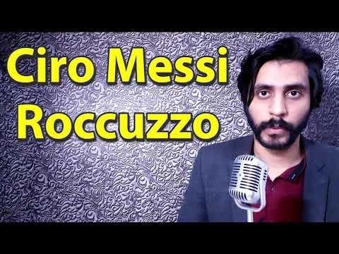 How To Pronounce Ciro Messi Roccuzzo
