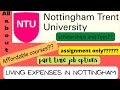 All about- NOTTINGHAM TRENT UNIVERSITY (NTU),fees and scholarship,living expenses #uk vlog#uk mallu