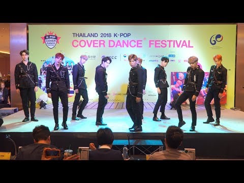 180512 K-BOY cover KPOP - Intro + BOSS + Cherry Bomb @ 2018 Thailand K-POP Cover Dance Festival