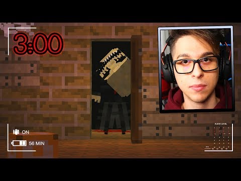 HO VISTO UN MOSTRO SU MINECRAFT ALLE 3 DI NOTTE - HORROR!