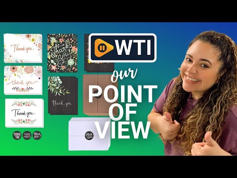Winlyn Thank You Cards Set - WTI product video review