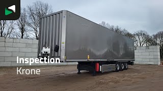 Krone SD Roldeur Liftas Palletbox Rolltor closed box semi-trailer | Image 4 - Autoline