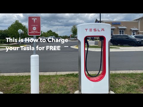 How I Charge My Tesla for FREE | Tesla Charging Stations:What to know on the go | Free Supercharging