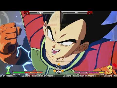 DBFZ | TSL 77 | King KC vs June | New Player putting in work to make it THIS FAR!!!