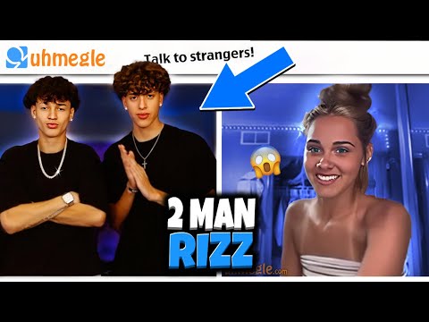 Omegle, But 2 MAN RIZZ!!