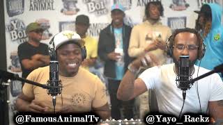 Memphis Rapper YaYo Rackz Stops by Drops Hot Freestyle on Famous Animal Tv