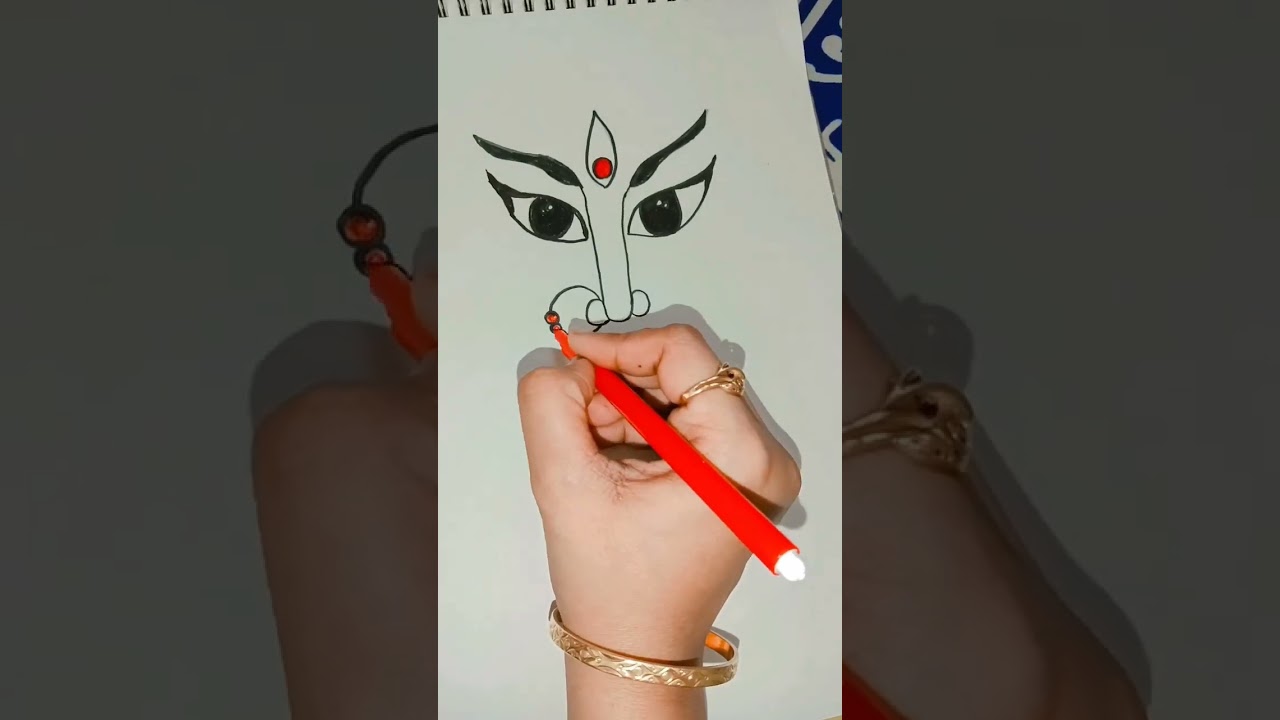 Goddess of Power Vector Art🙏👁️💪✍️ #varalakshmipooja #rainbowchannel