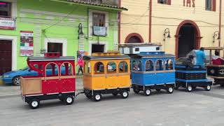 Tren eléctrico en provincia