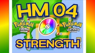 How to get HM 04 STRENGTH in Pokemon Fire Red / Leaf Green
