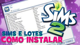 Como instalar Sims e Lotes no The Sims 2 ‹ Mundo DRIX ›