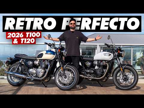 Why Triumph's 2026 Bonneville T100 & T120 Are Better Than Ever!
