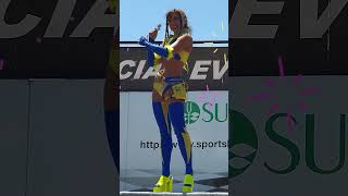 TEAM PLUS ONE レースクイーン 川崎優 フォトセッション #スポーツランドsugo #バイク #J-GP3