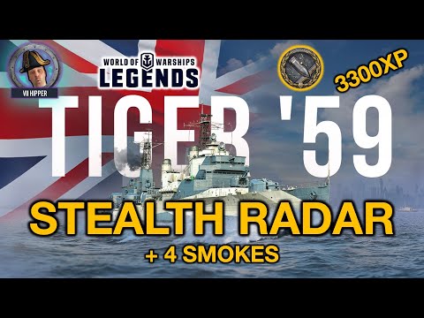 Tiger '59 Stealth Radar + Smogathon (World of Warships: Legends Xbox Series X 4K)