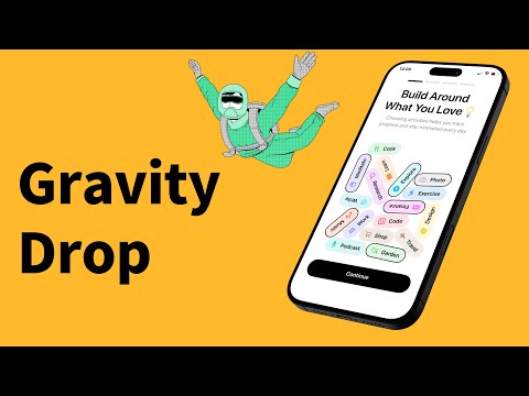 SwiftUI : Gravity Animation, Micro Effects & Steps Progress