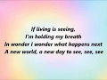 Björk - New World (Lyrics)