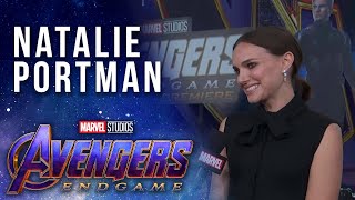 Natalie Portman talks girl power in the Marvel Universe LIVE from the Avengers: Endgame Premiere