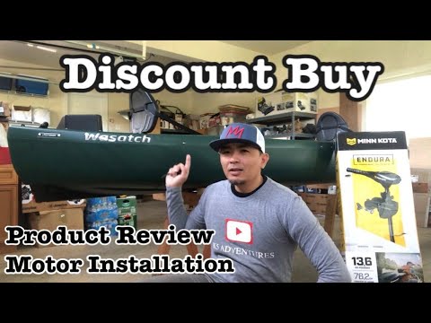Discount Buy: Wasatch Canoe and Minn Kota Trolling Motor