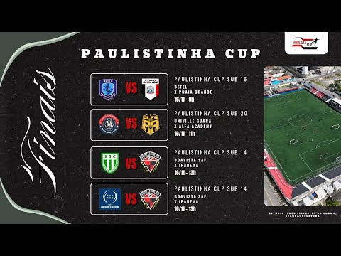 AO VIVO – Betel EC x EC Praia Grande | Final Paulistinha Cup Sub-16