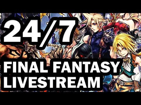24/7 Final Fantasy Stream Walkthrough Marathon and Modded Runs - Eat/Sleep/Study/Relax Video
