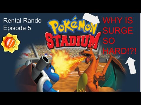 Lt. Surge is hacking! Pokemon Stadium Rental Randomizer Episode 5 [N64]